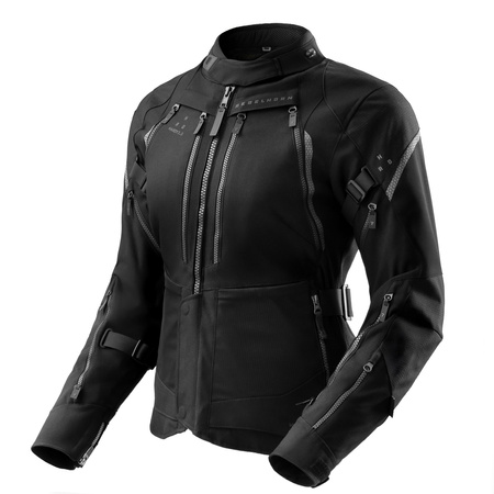 Kurtka tekstylna damska REBELHORN HARDY 3.0 LADY BLACK czarny