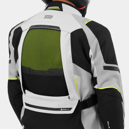Kurtka tekstylna SHIMA HERO 3.0 G2 GREY/FLUO szary żółty fluo czarny