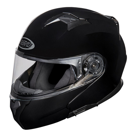 Kask szczękowy OZONE STORM GLOSS BLACK czarny