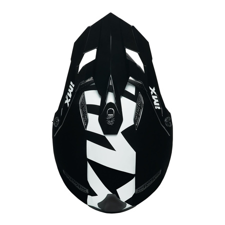 Kask cross IMX FMX-02 BLACK/ORANGE/WHITE czarny pomarańczowy biały