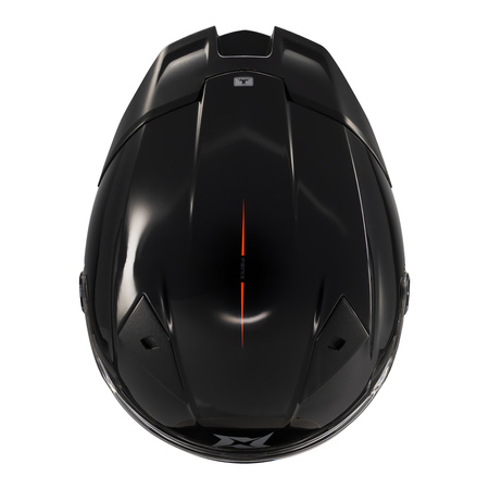 Kask integralny AXXIS FENIX SOLID A1 GLOSS BLACK czarny