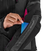 Kurtka tekstylna damska SHIMA HERO 2.0 LADY PINK czarny szary różowy