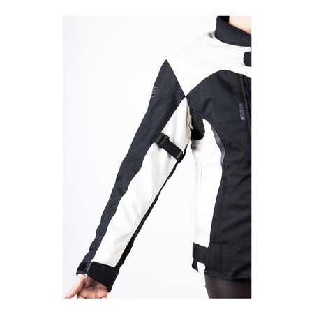 Kurtka tekstylna damska OZONE DELTA IV LADY BLACK/LIGHT GREY czarny szary