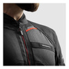 Kurtka tekstylna REBELHORN SCANDAL 3 DARK GREY/BLACK/RED szary czarny czerwony