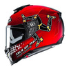 Kask integralny HJC R-PHA 70 ISLE OF MAN IOM TT BLACK/RED czerwony czarny biały żółty