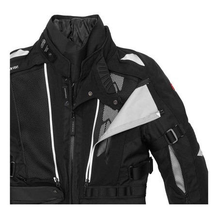 Kurtka tekstylna SPIDI ALLROAD BLACK czarny
