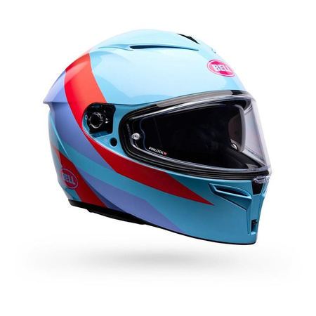 Kask integralny BELL LITHIUM ECE6 PASSION BLUE PINK niebieski różowy fioletowy czerwony