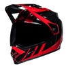 Kask integralny BELL MX-9 ADVENTURE MIPS DASH BLACK/RED czarny czerwony