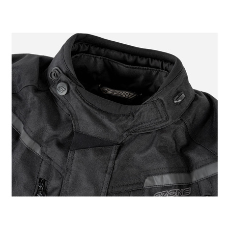 Kurtka tekstylna OZONE TOUR III BLACK czarny
