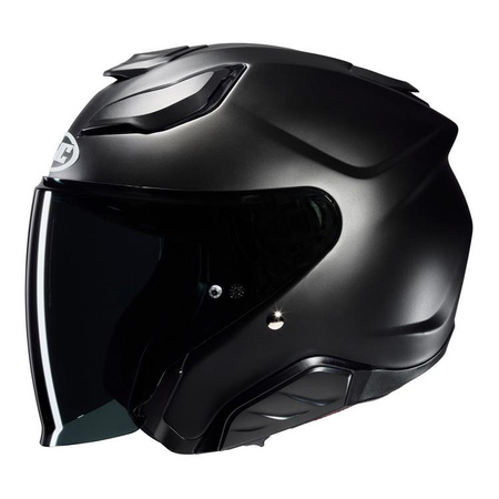 Kask otwarty HJC F31 SEMI FLAT BLACK czarny mat