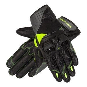 Rękawice sportowe REBELHORN FLUX II BLACK/FLO YELLOW czarny szary żółty fluo