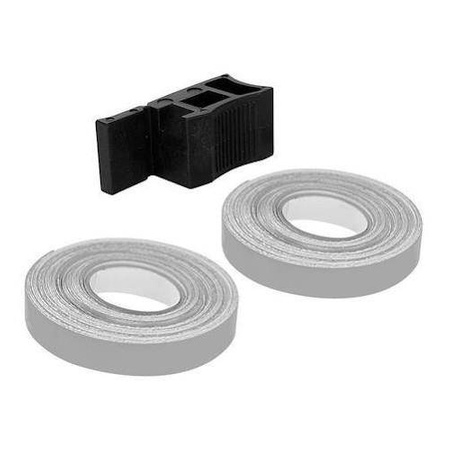 Taśma paski na rant felgi LAMPA RACING SILVER