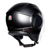 Kask otwarty AGV ORBYT BLACK MATT czarny mat