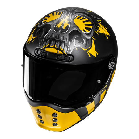 Kask integralny HJC V10 CRANIA YELLOW/BLACK żółty czarny