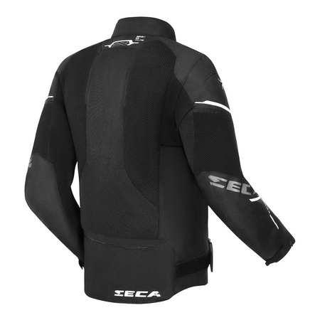 Kurtka tekstylna SECA AIRFLOW III BLACK czarny