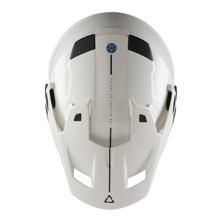 Kask cross z goglami LEATT ADV 7.5 WHITE biały