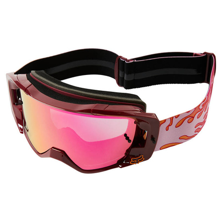 Gogle motocyklowe FOX VUE TS57 LE DARK MAROON bordowy