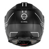 Kask szczękowy SCHUBERTH C5 ECE MASTER GREY czarny szary biały