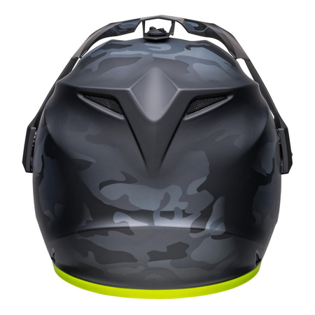 Kask integralny BELL MX-9 ADVENTURE MIPS STEALTH CAMO MATTE BLACK/HI-VIZ czarny żółty fluo