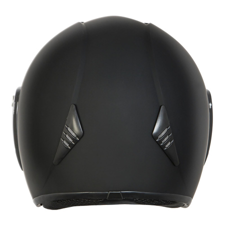 Kask otwarty OZONE HY818 BLACK MATT czarny mat
