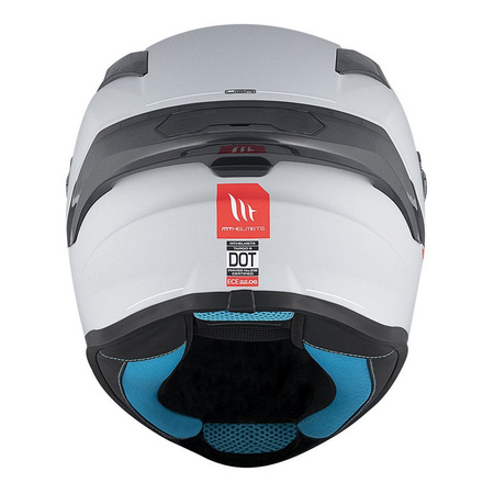 Kask integralny MT TARGO S SOLID A12 GLOSS szary