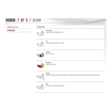 Wizjer szyba do kasku AGV COMPACT ST CLEAR przezroczysty