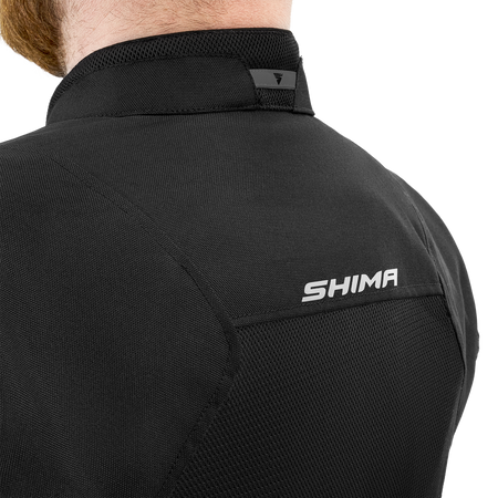 Kurtka tekstylna SHIMA RUSH 2.0 VENTED BLACK czarny