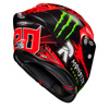 Kask integralny HJC RPHA1 QUARTARARO BLACK/RED czarny czerwony