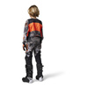 Spodnie cross dziecięce FOX JUNIOR 180 BNKR GREY CAMO czarny szary pomarańczowy