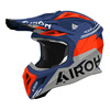 Kask cross AIROH AVIATOR ACE 2 FURY CERULEAN GLOSS granatowy pomarańczowy fluo szary