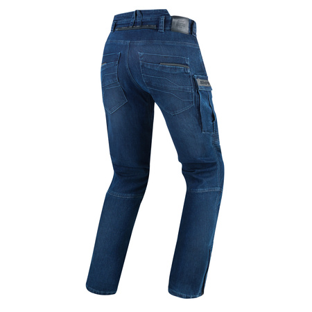 Jeansy motocyklowe SHIMA GIRO 2.0 URBAN BLUE niebieski