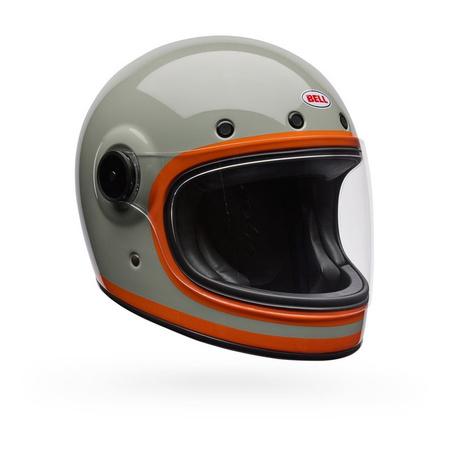 Kask integralny BELL BULLIT GT LANE STONE szary pomarańczowy fluo