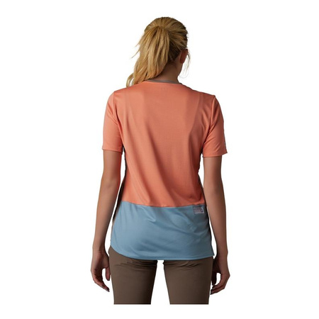 Koszulka rowerowa damska FOX LADY DEFEND SALMON pomarańczowy