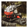 Kask cross IMX FMX-02 GRAPHIC BLACK/WHITE/FLO RED/GREY czarny biały czerwony fluo szary