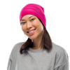 Czapka zimowa BUFF MICROFIBER REVERSIBLE US SPEED PINK