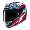 Kask integralny HJC RPHA 12 DRAVIX RED/BLUE czerwony niebieski