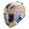 Kask integralny SCORPION EXO 491 CODE SAND/BLUE beżowy niebieski