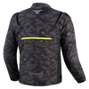 Kurtka tekstylna SHIMA DRIFT MEN CAMO czarny szary żółty fluo