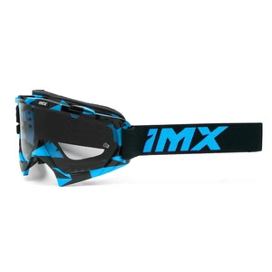 Gogle motocyklowe IMX MUD GRAPHIC BLUE MATT/BLACK SZYBA CLEAR niebieski czarny