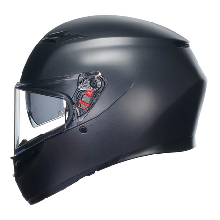Kask integralny AGV K3 BLACK MATT czarny mat