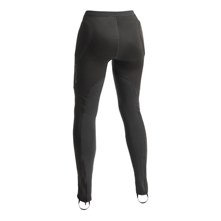 Spodnie z ochraniaczami PANDO MOTO MOTO ARMORED SKIN UH 03 BLACK czarny