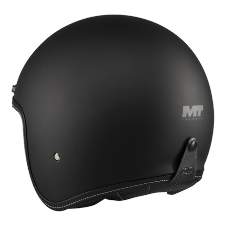 Kask otwarty MT LE MANS 2 SV S PURE BLACK MATT czarny mat