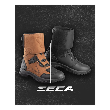 Buty turystyczne  SECA X-ADV BROWN brązowy
