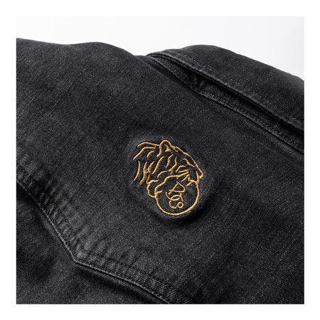 Koszula motocyklowa BROGER ALASKA JEANS WASHED BLACK czarny