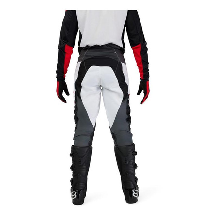 Spodnie cross FOX 180 FLOW WHITE/RED biały czerwony