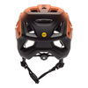 Kask rowerowy FOX SPEEDFRAME PRO BACKFADE CORAL czarny pomarańczowy