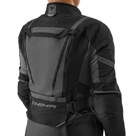 Kurtka tekstylna damska SHIMA HERO 2.0 LADY BLACK czarny
