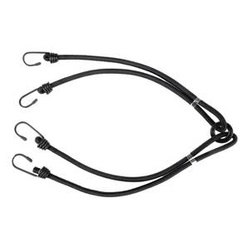 Linka mocująca bagaż HELD 4x45 cm BLACK czarny