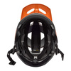 Kask rowerowy FOX SPEEDFRAME PRO BACKFADE CORAL czarny pomarańczowy