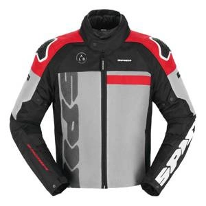 Kurtka tekstylna SPIDI PROGRESSIVE NET H2OUT RED czerwony szary czarny